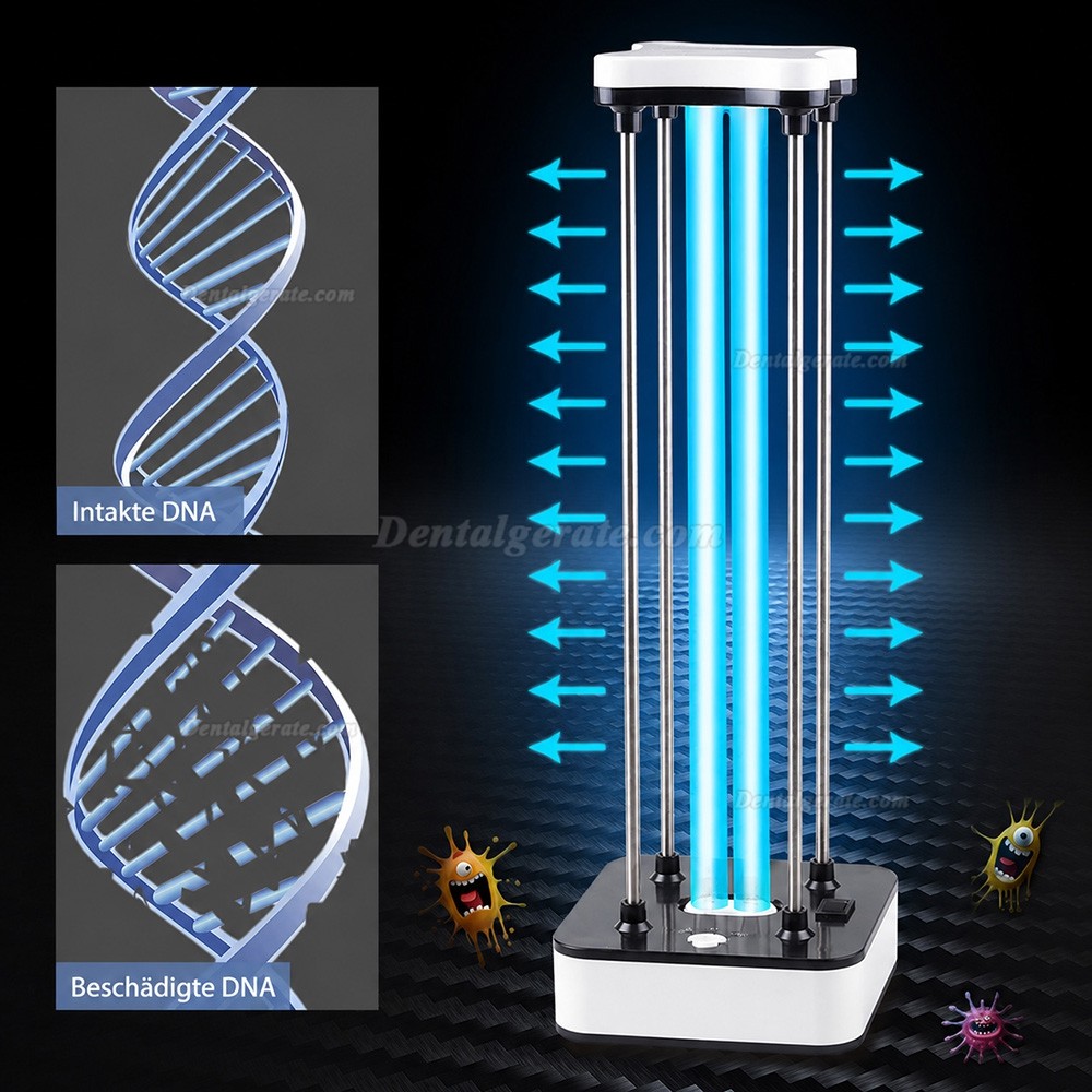 36W UV Bakterizid Quarz Lampe Desinfektion Ozon Sterilisator Timer-Fernbedienung